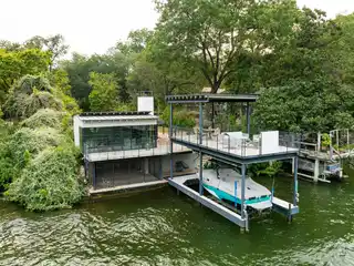Lake Austin Waterfront with Park Views