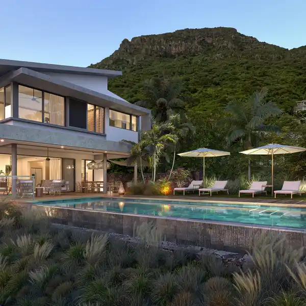 SUMPTUOUS BLUE VISTA VILLA