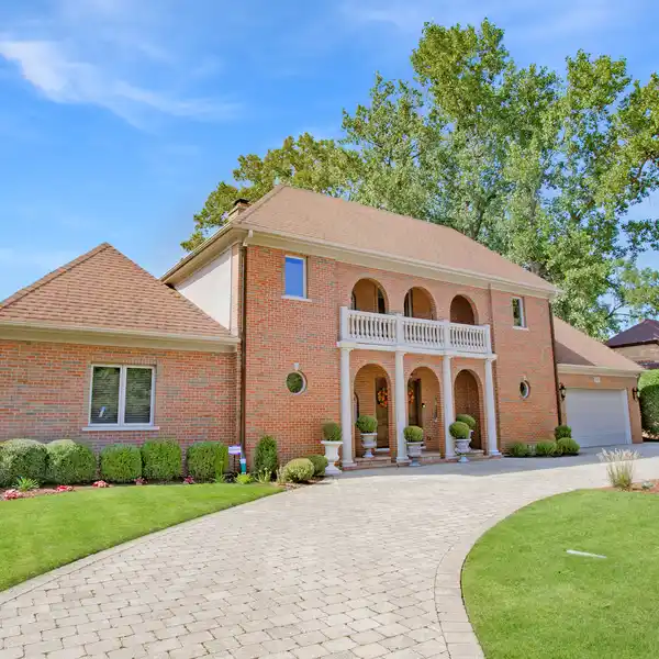 MEDITERRANEAN MANSION WITH CIRCULAR DRIVE AND GOURMET KITCHEN