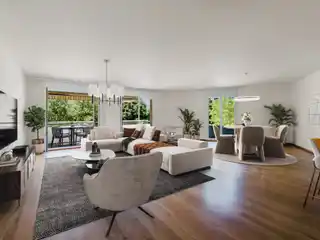 Light-Filled Apartment with Balcony