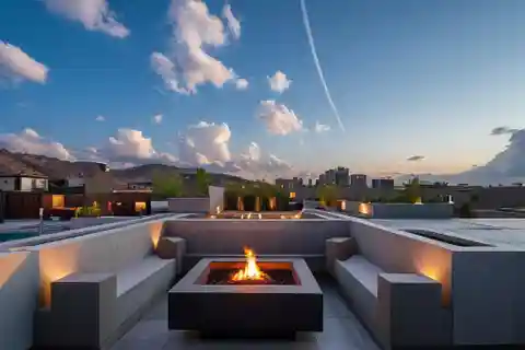 Spacious Modern Home with Dual Outdoor Fireplaces