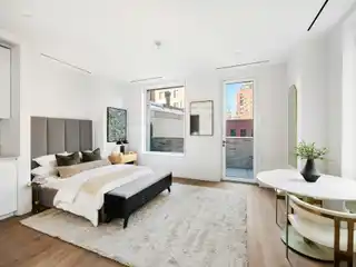 Corner Studio with a Private Terrace