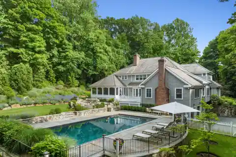 Nantucket-Shingle Coastal-Chic Style Home