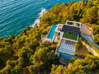 Luxury Beachfront Villa in Corfu