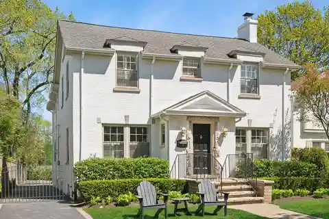 Picturesque Center-Entry Colonial Home