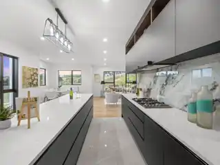 Grand Corner Stunner with Wine Cellar