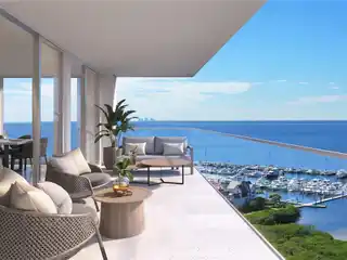 Elegant Four Bedroom Penthouse at the New Aqua in Westshore Yacht Club