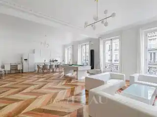 Stylish Parisian Apartment with Optimized Floor Plan