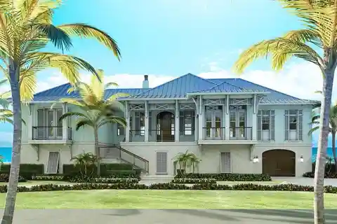 Newly Imagined Gulf-Front Estate