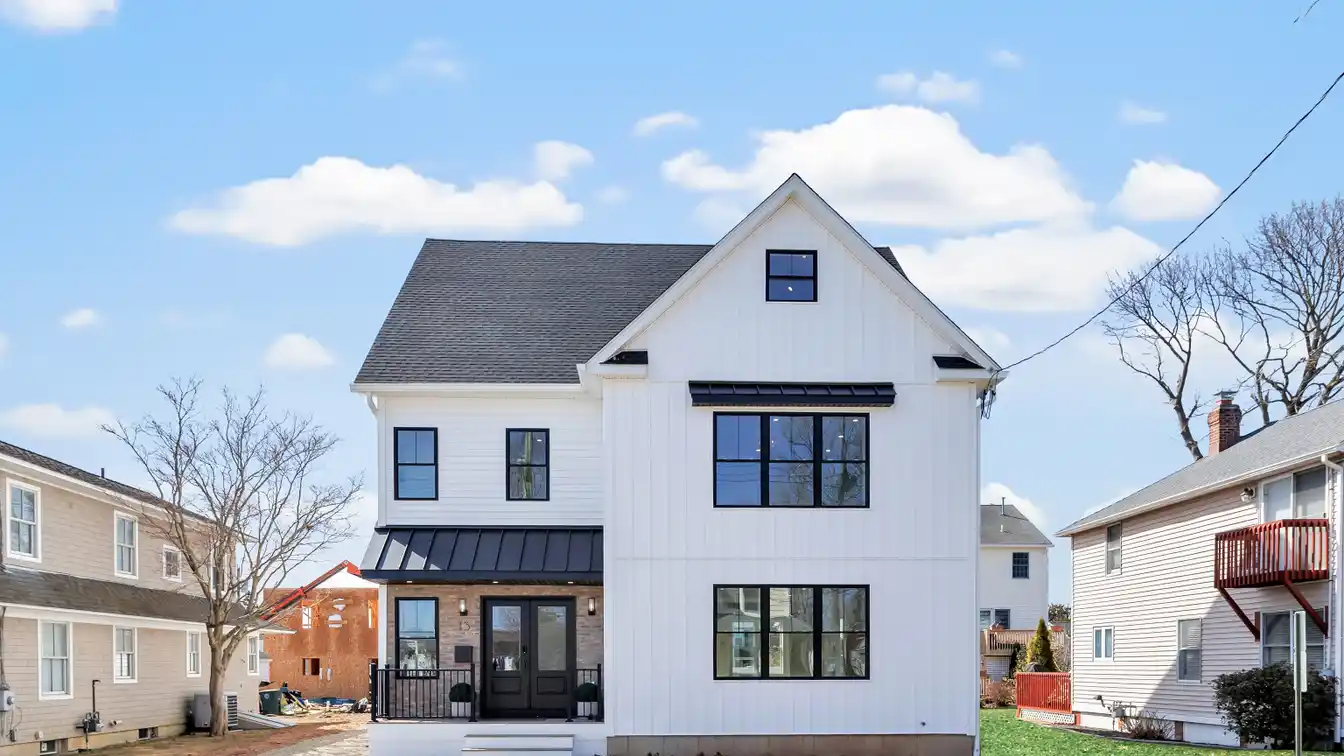 New Construction Modern Farmhouse Steps from the Beach