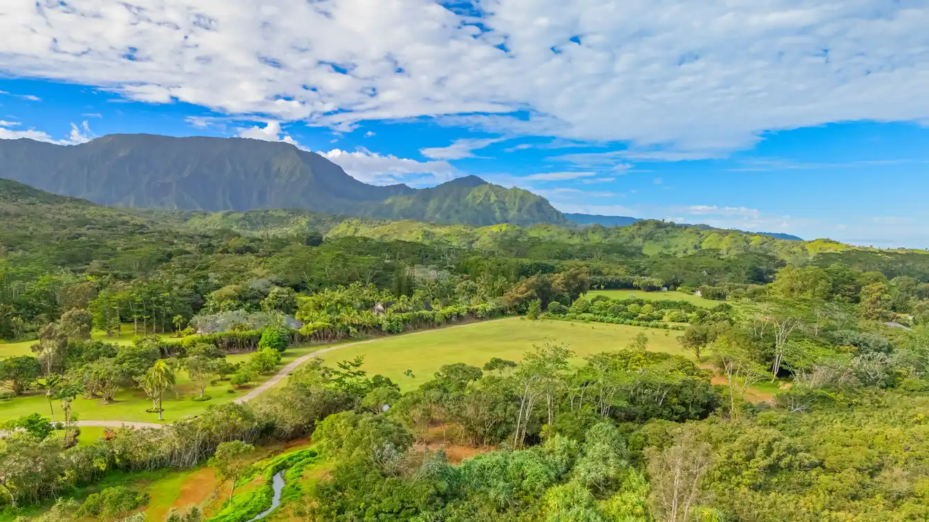 10 Acres on the North Shore in the Kalihiwai Ridge Subdivision