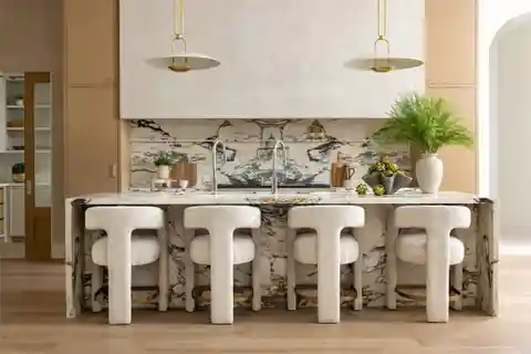 Newly Completed Transitional Style Residence