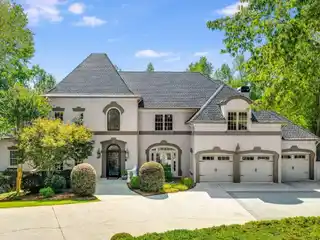 French Provincial Estate on Private Sandy Springs Acreage