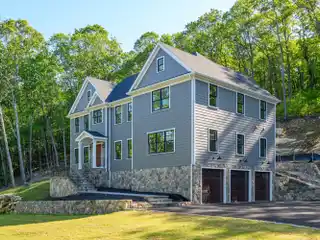 Brand New Luxury Home on over Three Acres at Wolf Pond Estate