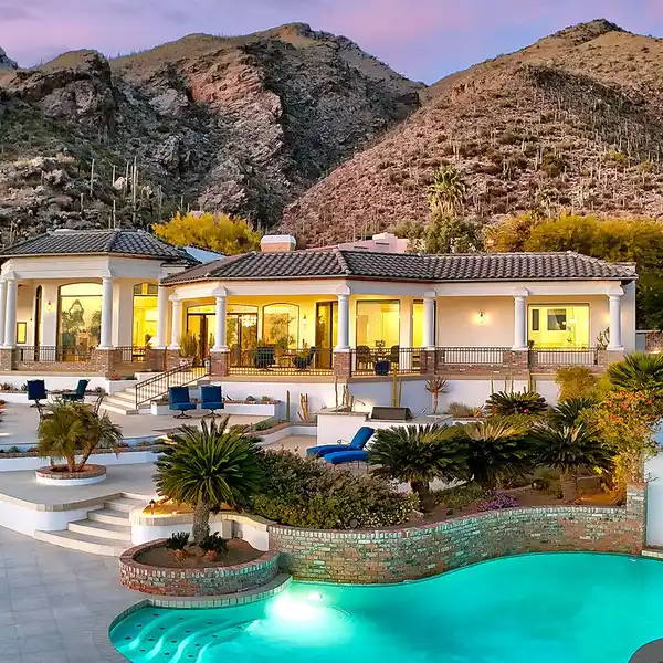 REMODELED MEDITERRANEAN CONTEMPORARY IN THE CATALINA FOOTHILLS