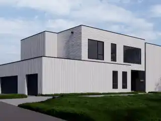 To Be Built Modern Villa