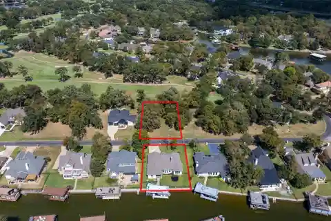 Lovely Waterfront Home and Golf Course Lot