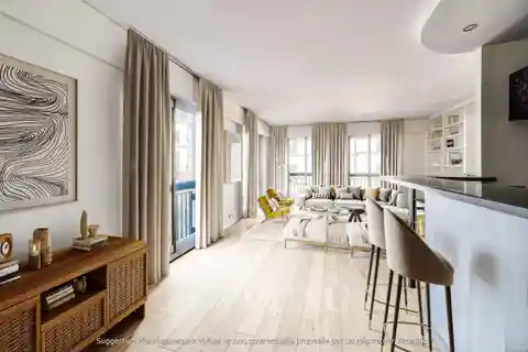 Bright Top-floor Apartment with Open-plan Living