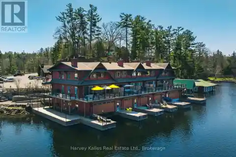 End Unit Boathouse Cottage Condominium