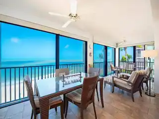 Beachfront End Unit with Sweeping Gulf Views