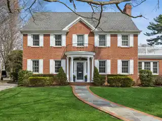 Stately Brick Georgian Colonial