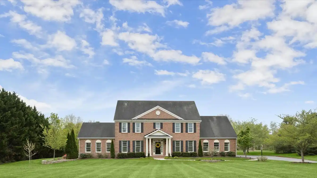 Custom Brick Colonial on Three Acres