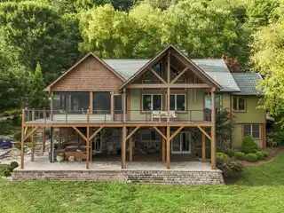 Masterfully Crafted Lakefront Retreat