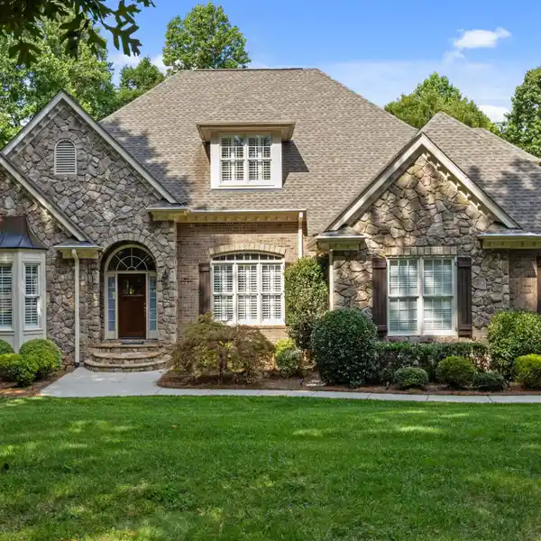 EXTRAORDINARY BRICK AND STONE HOME