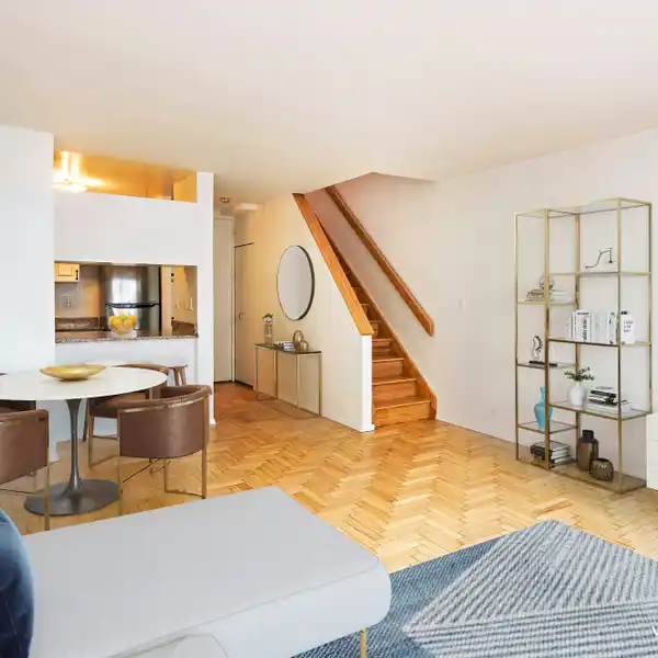 SUN-FILLED DUPLEX ONE BEDROOM OASIS