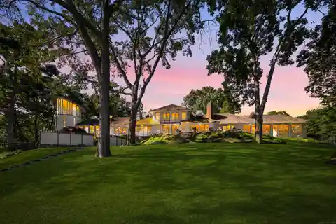 Iconic Waterfront Home with Striking Architectural Design