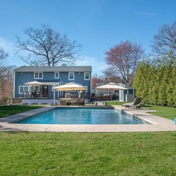 RENOVATED COLONIAL WITH A TRANSITIONAL STYLE