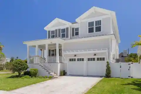 Delightful New Home on a Prime Snell Island Corner Lot