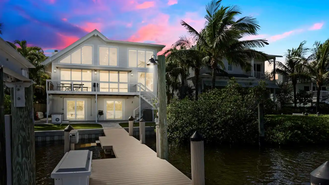 Waterfront Home Overlooking the Serene Waters of Sawfish Island