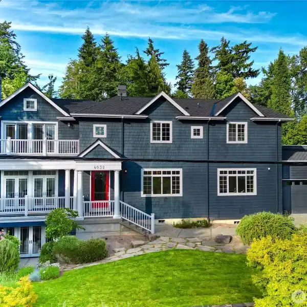 WONDERFULLY IMAGINED RESIDENCE ABOVE THE WEST SIDE SHORES