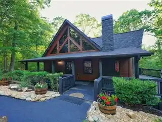 Modern Rustic Blue Ridge Craftsman Retreat