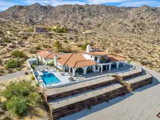 Custom Mediterranean Home on Three Acres