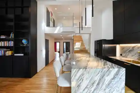 Luxurious Duplex Apartment in the 7th and 8th Floors of a Building in the Sought-After Prague 3, Žižkov Area