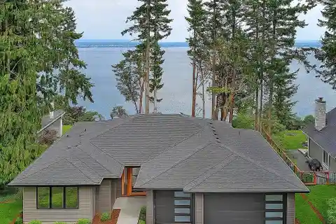 Exceptional New Construction Rambler on Port Susan Bay