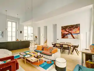 Elegant 18th-Century Apartment with High Ceilings