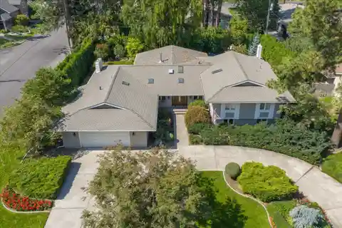 Contemporary Home Steps from Manito Golf Course