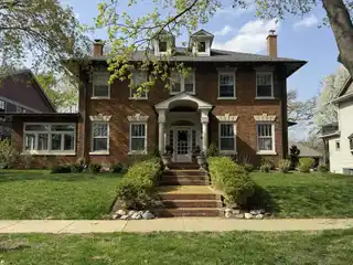 Historic Georgian-style Gem in Downtown Libertyville’s Coveted Heritage Area