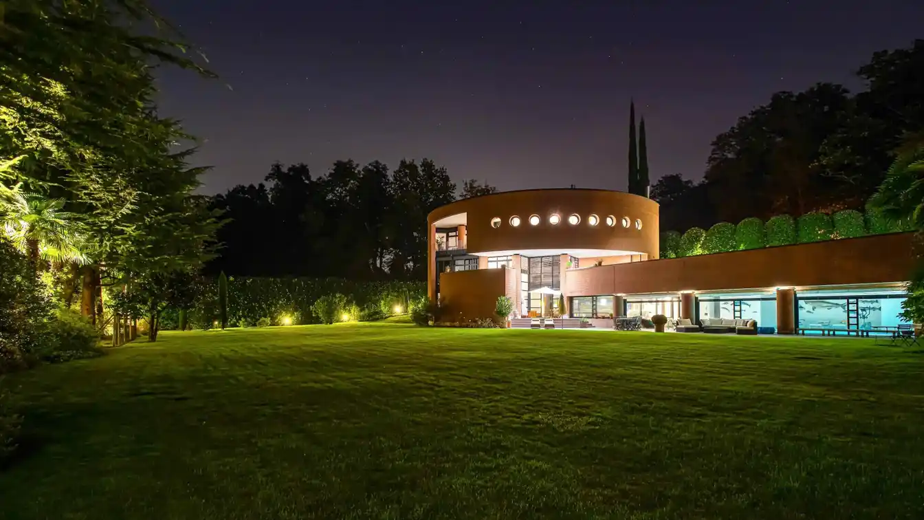 Unique Contemporary Home in a Lush Private Setting