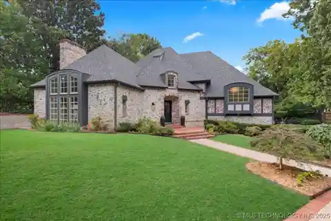 Exquisite European Home with Koi Pond