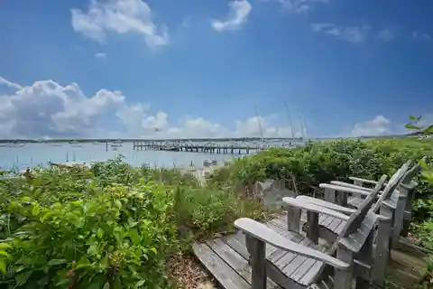 Timeless Water View Home on Vineyard Haven Harbor