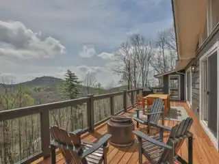 Designer-furnished Highlands Gem with Panoramic Views