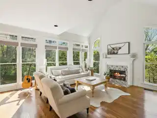 Elegant Home in a Serene Wooded Setting