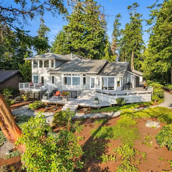 WATERFRONT ESTATE IN THE COVETED MADRONA BEACH AREA