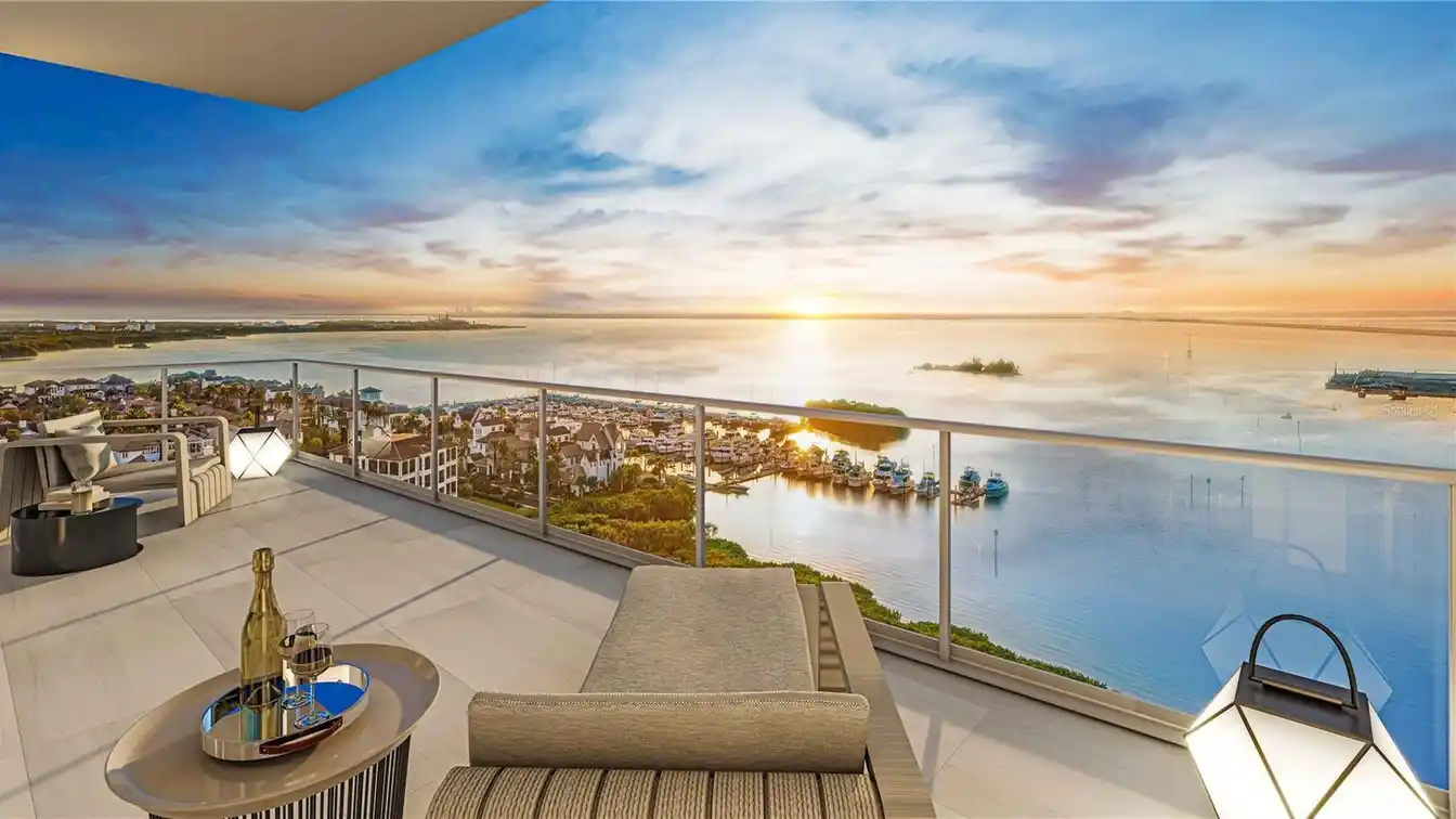 Residence on the Grounds of Exclusive Gated Waterfront Community