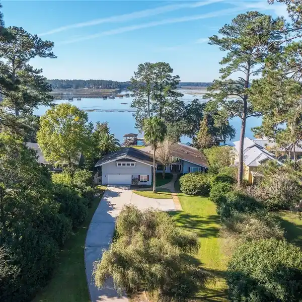 WATERFRONT HOME ON THE BLUFFS OF THE OKATIE RIVER