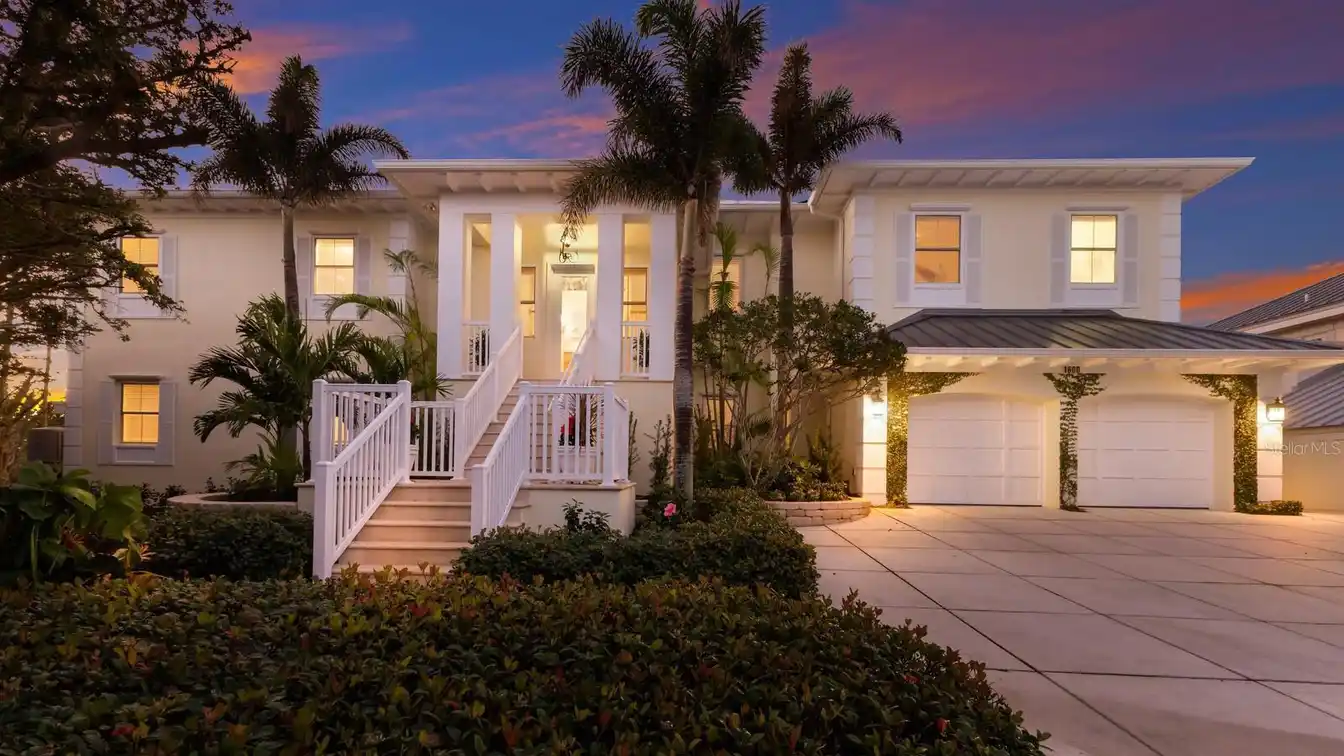 Exceptional Waterfront Property on a Large Tip Lot